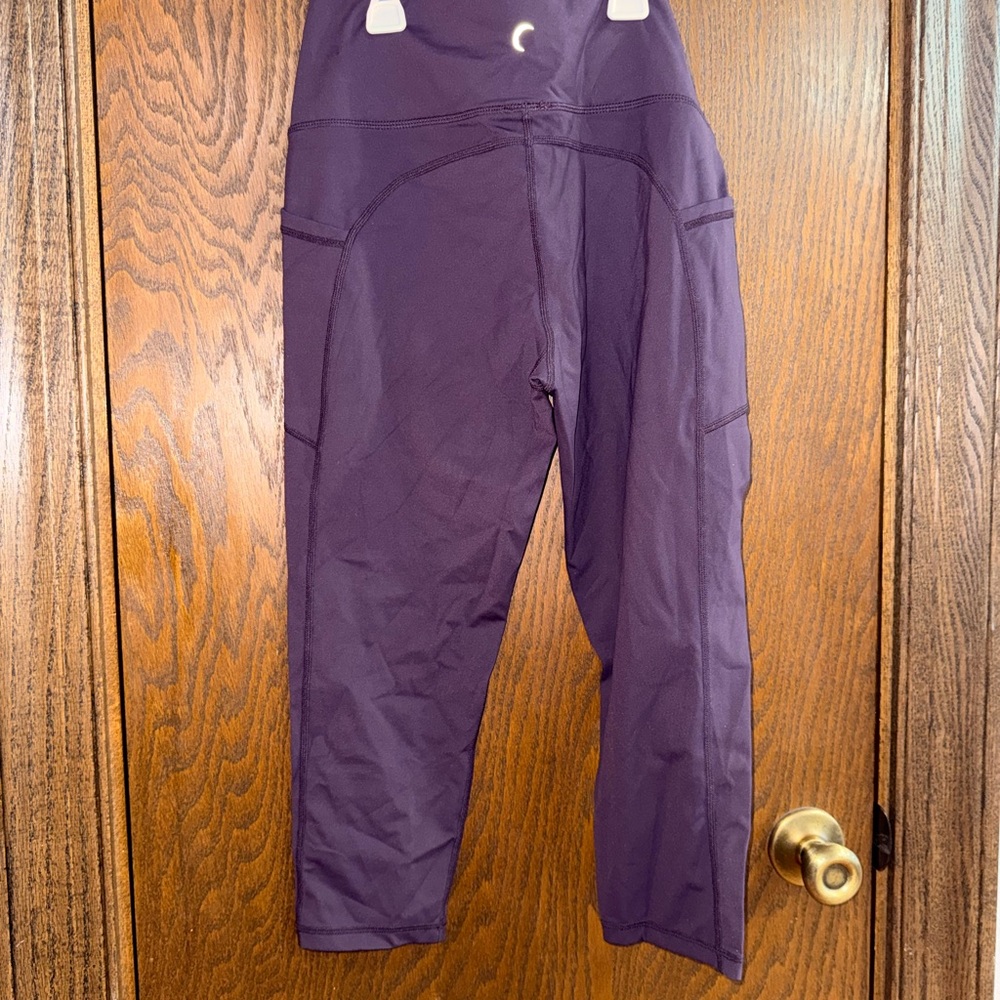 Purple Athletic Leggings ZYIA
